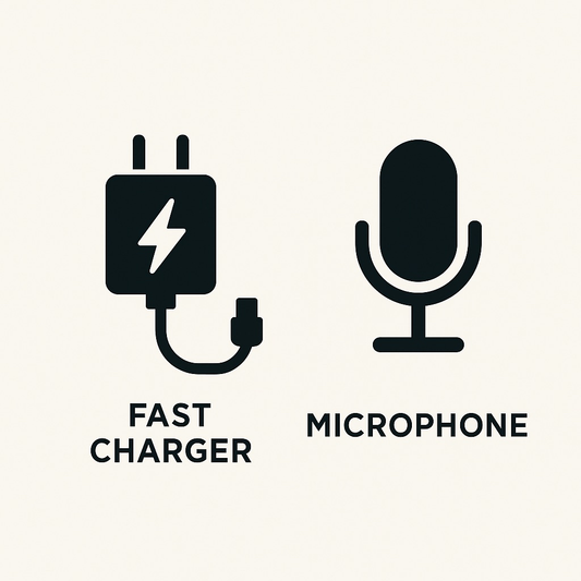 Chargeur rapide + microphone